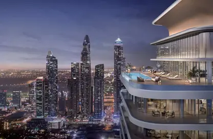 Apartment - 2 Bedrooms - 2 Bathrooms for sale in Seapoint - EMAAR Beachfront - Dubai Harbour - Dubai