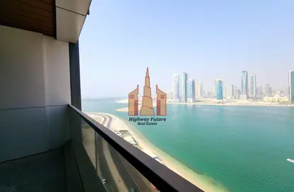 Apartment - 2 Bedrooms - 3 Bathrooms for rent in La Plage Tower - Al Mamzar - Sharjah - Sharjah