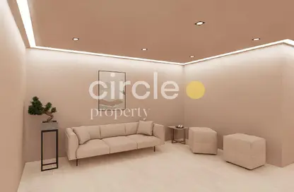 Half Floor - Studio - 1 Bathroom for rent in The Court Tower - Business Bay - Dubai