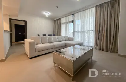 شقة - غرفة نوم - 2 حمامات للايجار في خور دبي ريزيدنس برج 1 شمال - ميناء خور دبي (ذا لاجونز) - دبي