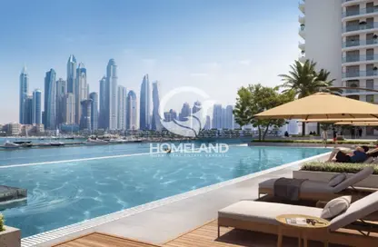 Apartment - 1 Bedroom - 2 Bathrooms for sale in Palace Beach Residence - EMAAR Beachfront - Dubai Harbour - Dubai