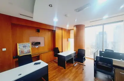 Office Space - Studio - 2 Bathrooms for rent in Al Saqr Business Tower - Sheikh Zayed Road - Dubai