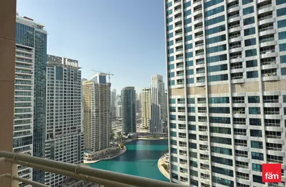 شقة - غرفة نوم - 2 حمامات للايجار في برج أيكون 1 - (JLT) مجمع M - أبراج بحيرة الجميرا - دبي