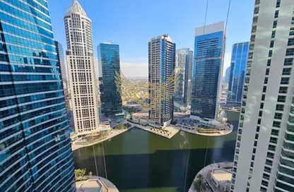 شقة - 2 غرف نوم - 2 حمامات للايجار في خور الجميرا 1 - (JLT) مجمع X - أبراج بحيرة الجميرا - دبي