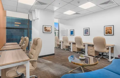 Business Centre - Studio - 4 Bathrooms for rent in The Opus - Business Bay - Dubai