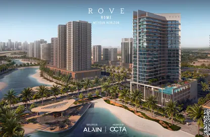شقة - 2 غرف نوم - 3 حمامات للبيع في روف هوم ميدان هورايزون - بو كدرة - دبي
