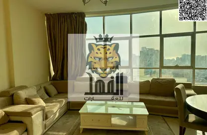 Apartment - 1 Bedroom - 1 Bathroom for rent in Orient Tower 1 - Orient Towers - Al Bustan - Ajman