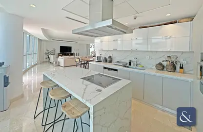 Kitchen image for: Penthouse - 3 Bedrooms - 4 Bathrooms for sale in The Waves Tower A - The Waves - Dubai Marina - Dubai, Image 1