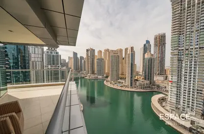 شقة - 3 غرف نوم - 5 حمامات للايجار في ترايدنت بايسايد - دبي مارينا - دبي