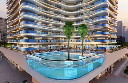 Pool image for: Apartment - 2 Bedrooms - 3 Bathrooms for sale in Samana Skyros - Arjan - Dubai, Image 1