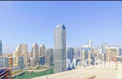 Apartment - 1 Bedroom - 2 Bathrooms for rent in Manchester Tower - Dubai Marina - Dubai