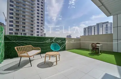 Terrace image for: Apartment - 1 Bathroom for rent in Lana Tower - Jumeirah Village Circle - Dubai, Image 1