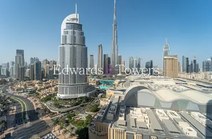 شقة - غرفة نوم - 2 حمامات للايجار في العنوان رزيدنس فاونتن فيوز 1 - العنوان رزيدنس فاونتن فيوز - دبي وسط المدينة - دبي