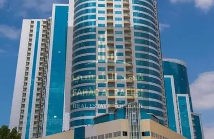 شقة - غرفة نوم - 2 حمامات للبيع في أورينت تاور 1 - أورينت تاور - البستان - عجمان