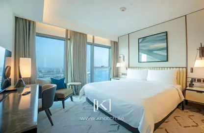 صورة لـ غرفة- غرفة النوم شقة - غرفة نوم - 2 حمامات للايجار في أدريس برج هاربور بوينت 1 - أدريس هاربور بوينت - ميناء خور دبي (ذا لاجونز) - دبي ، صورة رقم 1