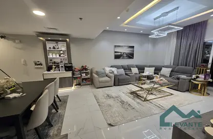 Apartment - 2 Bedrooms - 3 Bathrooms for sale in Mazaya 17 - Queue Point - Dubai Land - Dubai