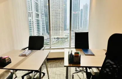 Office Space - Studio - 2 Bathrooms for rent in Platinum Tower (Pt Tower) - JLT Cluster I - Jumeirah Lake Towers - Dubai