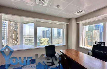 Office Space - Studio - 2 Bathrooms for rent in Al Moosa Tower 2 - Al Moosa Towers - Sheikh Zayed Road - Dubai