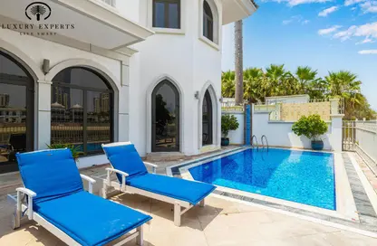 Villa - 5 Bedrooms - 5 Bathrooms for rent in Garden Homes Frond O - Garden Homes - Palm Jumeirah - Dubai