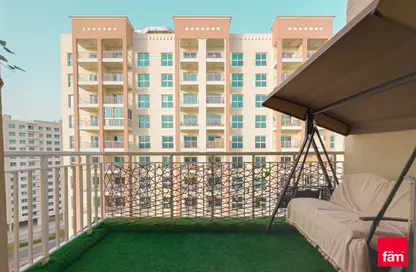 Apartment - 2 Bedrooms - 3 Bathrooms for rent in Mazaya 6 - Queue Point - Dubai Land - Dubai