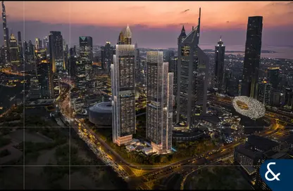 شقة - 2 غرف نوم - 3 حمامات للبيع في جميرا ريزيدنسز أبراج الإمارات - أبراج الإمارات - شارع الشيخ زايد - دبي