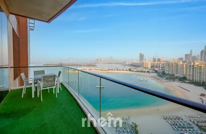 Apartment - 2 Bedrooms - 3 Bathrooms for rent in Tanzanite - Tiara Residences - Palm Jumeirah - Dubai