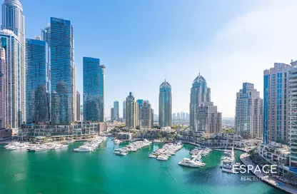 Apartment - 3 Bedrooms - 4 Bathrooms for rent in Marina Tower - Dubai Marina - Dubai