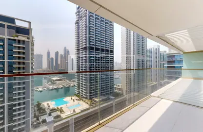 Apartment - 1 Bedroom - 2 Bathrooms for sale in Grand Bleu Tower 2 - EMAAR Beachfront - Dubai Harbour - Dubai