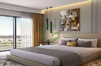 Apartment - 1 Bedroom - 2 Bathrooms for sale in Golf Greens 1 Tower A - Golf Greens 1 - Golf Greens - DAMAC Hills - Dubai