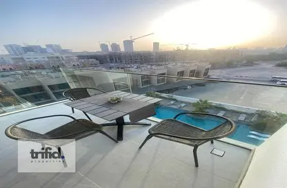 Apartment - Studio - 1 Bathroom for rent in Oxford Terraces - District 11 - Jumeirah Village Circle - Dubai