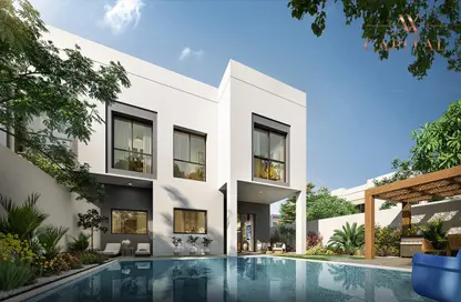 Pool image for: Townhouse - 2 Bedrooms - 3 Bathrooms for sale in The Magnolias - Yas Acres - Yas Island - Abu Dhabi, Image 1
