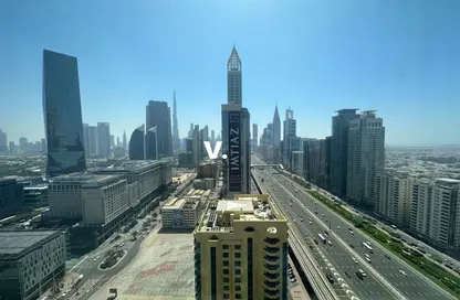 شقة - غرفة نوم - 2 حمامات للايجار في برج ميز - شارع الشيخ زايد - دبي