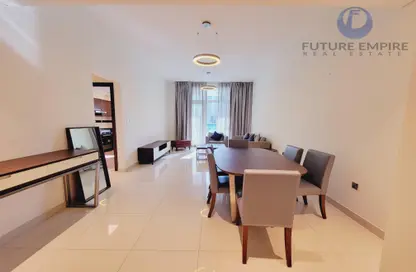 Dining Room image for: Apartment - 2 Bedrooms - 3 Bathrooms for rent in Al Jaddaf Residence - Al Jaddaf - Dubai, Image 1