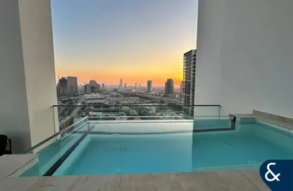 Apartment - 2 Bedrooms - 2 Bathrooms for rent in Binghatti House - Jumeirah Village Circle - Dubai