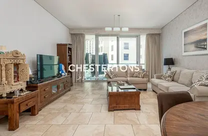 Apartment - 2 Bedrooms - 3 Bathrooms for rent in Al Fattan Marine Towers - Jumeirah Beach Residence - Dubai