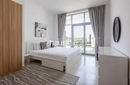 Room / Bedroom image for: Apartment - 1 Bedroom - 1 Bathroom for rent in Pantheon Elysee - Jumeirah Village Circle - Dubai, Image 1