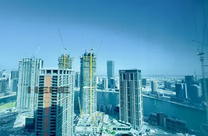 مكتب - استوديو - 2 حمامات للايجار في برج بورلينجتون - الخليج التجاري - دبي