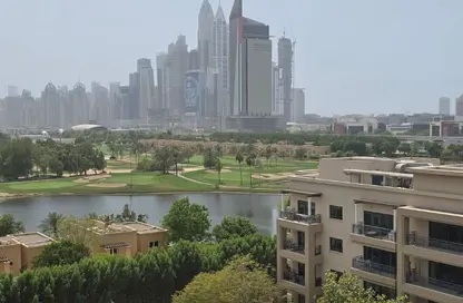 شقة - 2 غرف نوم - 2 حمامات للايجار في برج الجولف 1 - أبراج الجولف - ذا فيوز - دبي