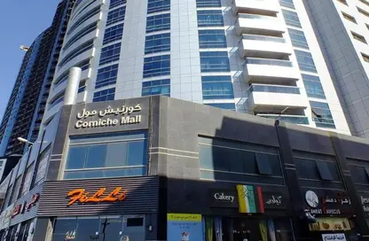 Apartment - 2 Bedrooms - 2 Bathrooms for sale in Corniche Tower - Ajman Corniche Road - Ajman
