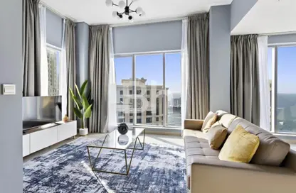 شقة - غرفة نوم - 2 حمامات للايجار في برج شيمارا - مارينا بروموناد - دبي مارينا - دبي