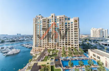 Apartment - 2 Bedrooms - 3 Bathrooms for rent in Marina Residences 1 - Marina Residences - Palm Jumeirah - Dubai