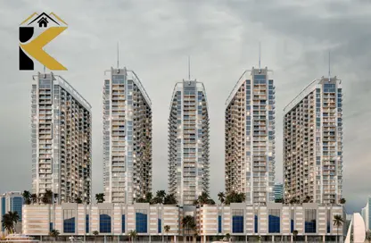 Apartment - 3 Bedrooms - 4 Bathrooms for sale in Ajman Creek Towers - Al Rashidiya 1 - Al Rashidiya - Ajman
