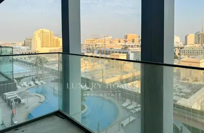 Balcony image for: Apartment - 1 Bedroom - 1 Bathroom for sale in Bloom Towers B - Bloom Towers - Jumeirah Village Circle - Dubai, Image 1
