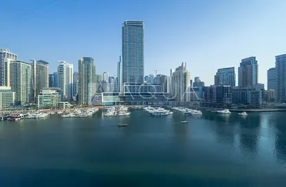 Water View image for: Apartment - 2 Bedrooms - 3 Bathrooms for rent in Beauport Tower - Marina Promenade - Dubai Marina - Dubai, Image 1