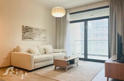 Living Room image for: Apartment - 1 Bedroom for rent in Wilton Terraces 1 - Mohammed Bin Rashid City - Dubai, Image 1