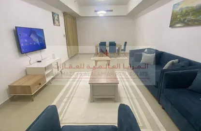Apartment - 1 Bedroom - 2 Bathrooms for rent in Al Shahid Tower - Al Qasba - Sharjah