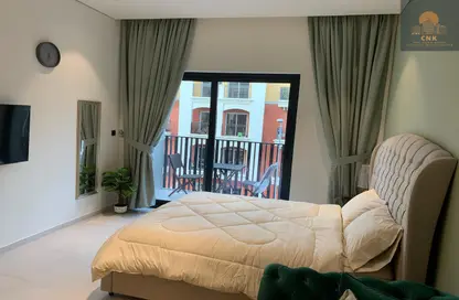 Apartment - Studio - 1 Bathroom for rent in Beverly Residence - Jumeirah Village Circle - Dubai
