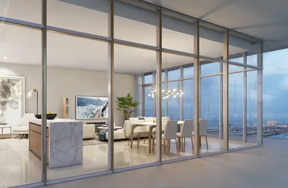 Apartment - 4 Bedrooms - 4 Bathrooms for sale in Seapoint - EMAAR Beachfront - Dubai Harbour - Dubai