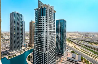 Apartment - Studio - 1 Bathroom for rent in Lake View Tower - JLT Cluster B - Jumeirah Lake Towers - Dubai