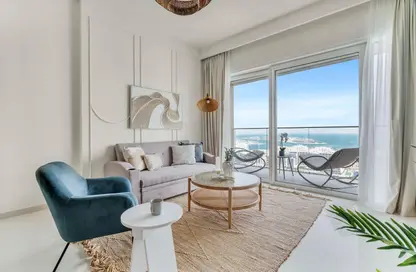 Apartment - 1 Bedroom - 1 Bathroom for rent in Grand Bleu Tower 1 - EMAAR Beachfront - Dubai Harbour - Dubai